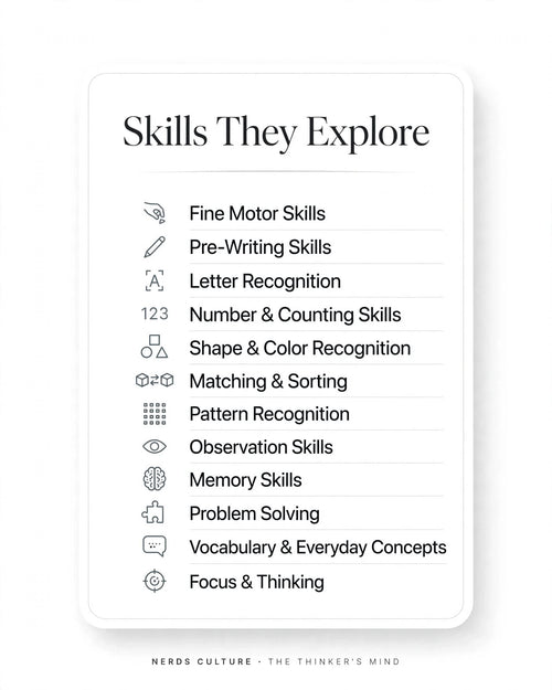 Thinker’s Mind: Activity Worksheets for Ages 3–5